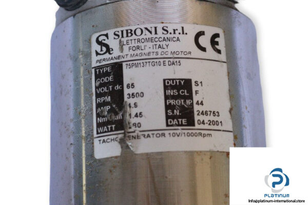 siboni-75PM137TG10-E-DA15-permanent-magnets-dc-motor-(used)-2