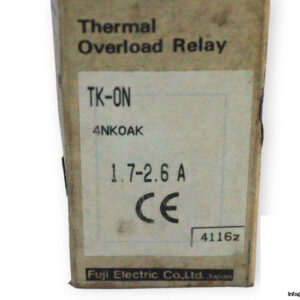 Fuji-electric-TK-0N-thermal-overload-relay-(New)-3