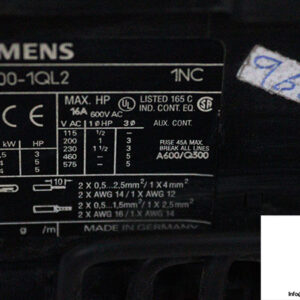 siemens-3TD2000-1QL2-reversing-contactor-(used)-2
