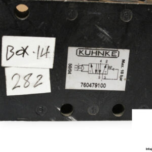 Kuhnke-760479100-single-solenoid-valve-(used)-1