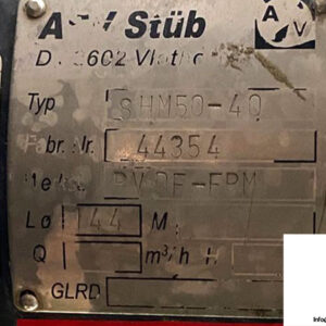 stubbe-SHM50-40-44354-centrifugal-pump-(used)-2