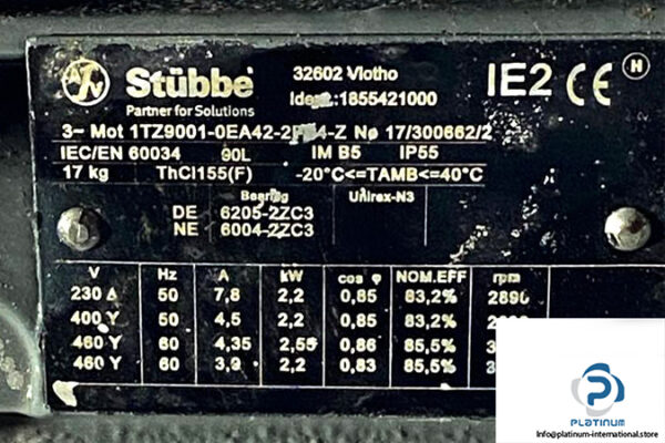 stubbe-SHM50-40L-PU-055852-centrifugal-pump-(used)-2