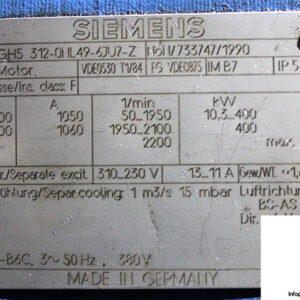 siemens-1GH5-312-0NL-49-6JU7-Z-dc-motor-(used)-2
