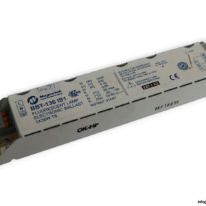 magnetek-BBT-136-IS1-fluorescent-lamp-electronic-ballast-(New)