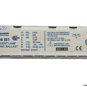 magnetek-BBT-136-IS1-fluorescent-lamp-electronic-ballast-(New)-1