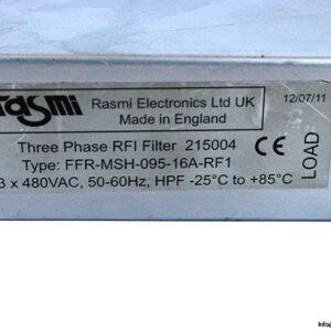 rasmi-FFR-MSH-095-16A-RF1-rfi-filter-(used)-1
