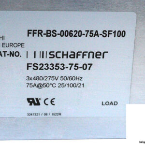 schaffner-FS23353-75-07-neutral-line-filter-used-2