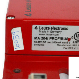 leuze-MA-204I-PROFIBUS-modular-connection-unit-(used)-2