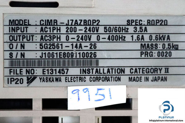 omron-CIMR-J7AZB0P2-compact-general-purpose-inverter-(used)-3