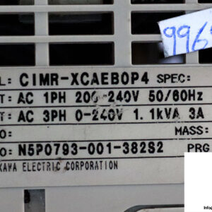 yaskawa-CIMR-XCAEB0P4-mini-inverter-(used)-2