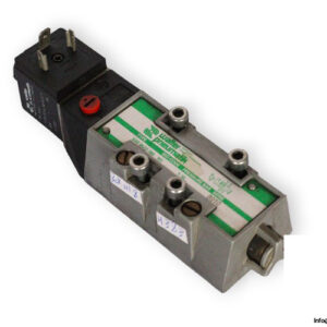 Walter-pneumatik-SXE9573-180-151-single-solenoid-valve-with-coil-(used)