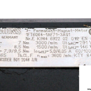 siemens-1FT6064-1AF71-3AG1-permanent-magnet-motor-(used)-2