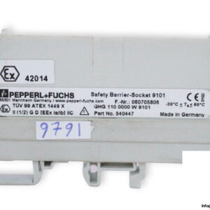 pepperl-fuchs-SB-9101-safety-barrier-socket-(Used)-2