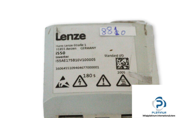 lenze-I55AE175B10V10000S-inverter-drive-(used)-2