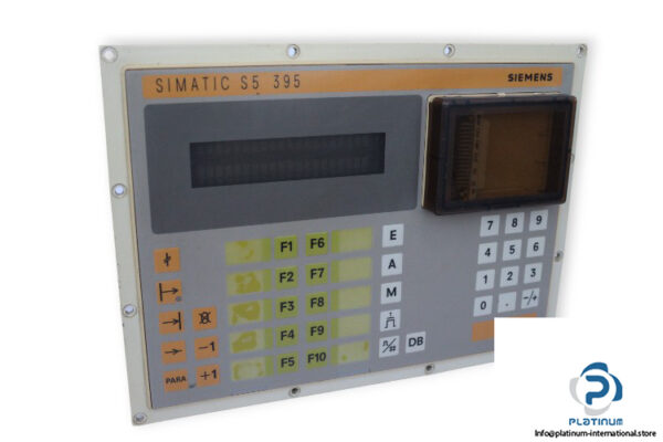 siemens-6ES5395-0UA11-operator-panel-(used)
