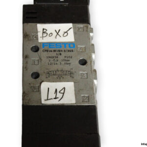 festo-196938-double-solenoid-valve-used-2
