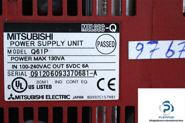 mitsubishi-Q61P-power-supply-used-3