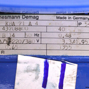 demag-AF05-S-B14-2-35-1-gear-motor-used-3