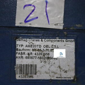 demag-AME20TD-gear-motor-used-2