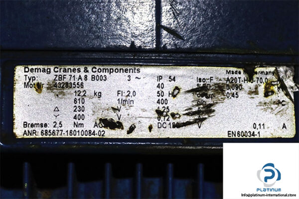 demag-AME20TD-gear-motor-used-3