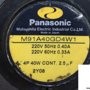 panasonic-M91A40GD4W1-induction-motor-(used)-2