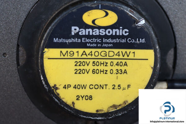 panasonic-M91A40GD4W1-induction-motor-(used)-2