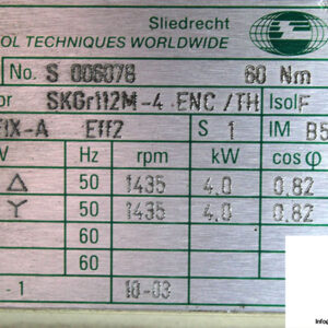 control-techniques-worldwide-SKGR112M-4-ENC_TH-brake-motor-used-1