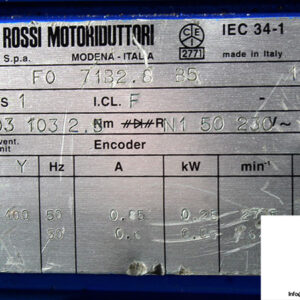 rossi-F0-71B2.8-B5-brake-motor-used-2