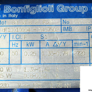 bonfiglioli-BN-63-B-2-FD-brake-motor-used-2