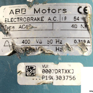 abb-M3ARS-100-LB4-brake-motor-used-2
