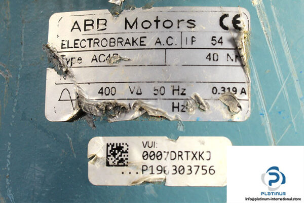 abb-M3ARS-100-LB4-brake-motor-used-2
