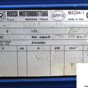 rossi-F0-100LA4-B5-brake-motor-used-2