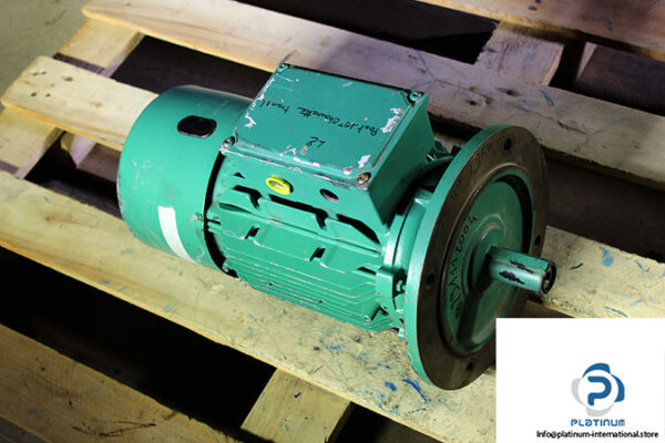 leroy-somer-LS100L-DP-T-brake-motor-used