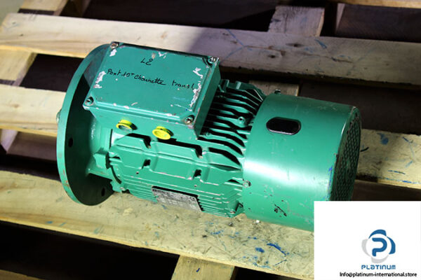 leroy-somer-LS100L-DP-T-brake-motor-used-1