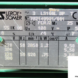 leroy-somer-LS100L-DP-T-brake-motor-used-2