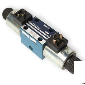 Bosch-0-810-091-242-solenoid-operated-directional-valve-(used)