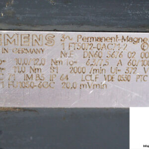 siemens-1FT5072-0AC71-Z-permanent-magnet-motor-(used)-2