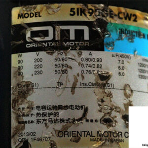 om-oriental-motor-5IK90GE-CW2-induction-motor-(used)-3