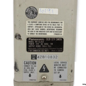 panasonic-WV-CL354-color-digital-camera-(used)-3
