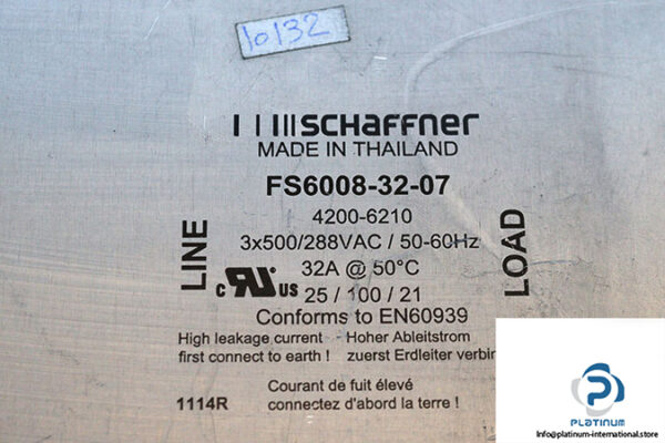 schaffner-FS-6008-32-07-line-filter-(used)-2