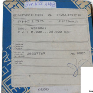 endress-hauser-PMC133-1M1F2D6A1V-pressure-switch-used-(with-carton)-3