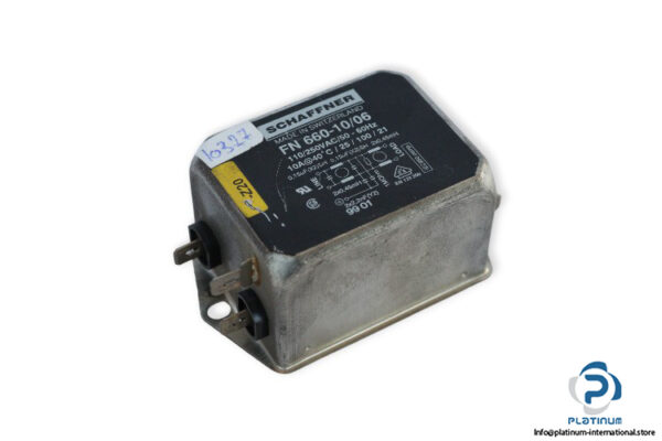 schaffner-FN660-10_06-power-line-filter-(used)