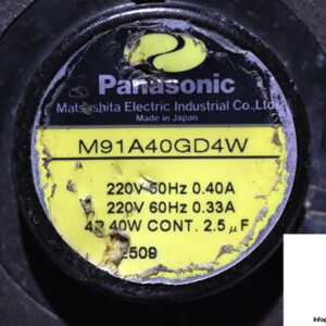 panasonic-M91A40GD4W-induction-motor-(used)-2