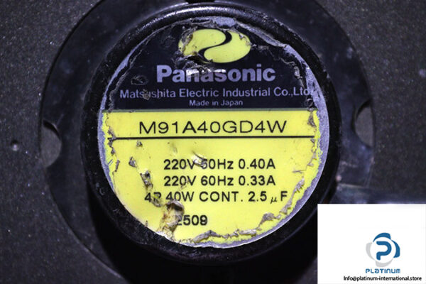 panasonic-M91A40GD4W-induction-motor-(used)-2