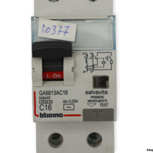 bticino-GA8813AC16-thermal-magnetic-circuit-breaker-(New)-1