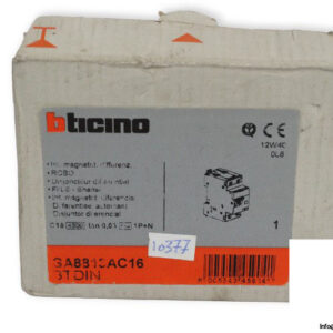 bticino-GA8813AC16-thermal-magnetic-circuit-breaker-(New)-2