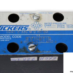 Vickers-DG4V-3-33C-M-U-H7-60-solenoid-operated-directional-valve-(used)-2