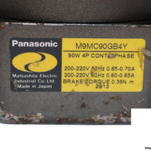 panasonic-M9MC90GB4Y-induction-motor-(used)-2