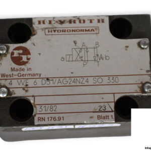 rexroth-4-WE-6-D51_AG24NZ4-SO-330-directional-control-valve-used-3