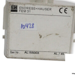 endress-hauser-FEM-31-changeover-relay-(used)-2